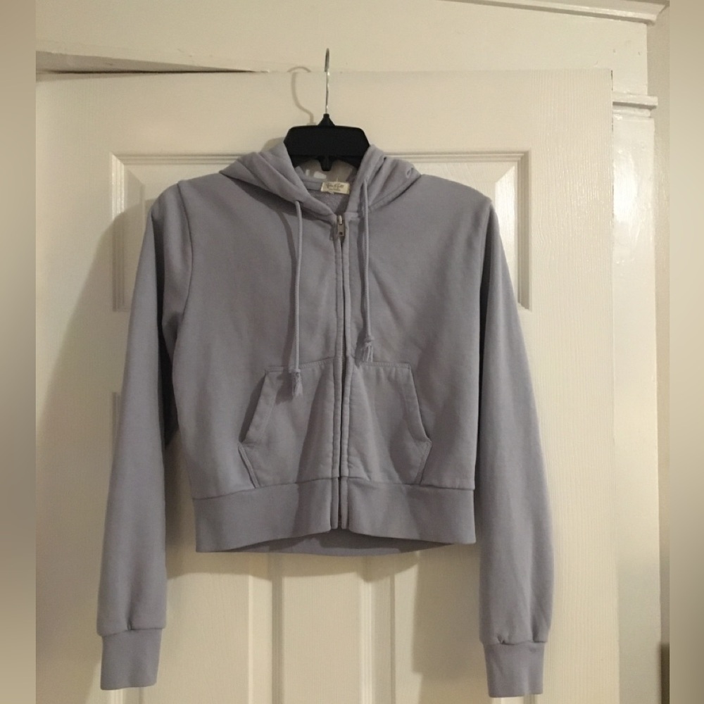 John Galt California Crop Hoodie one size